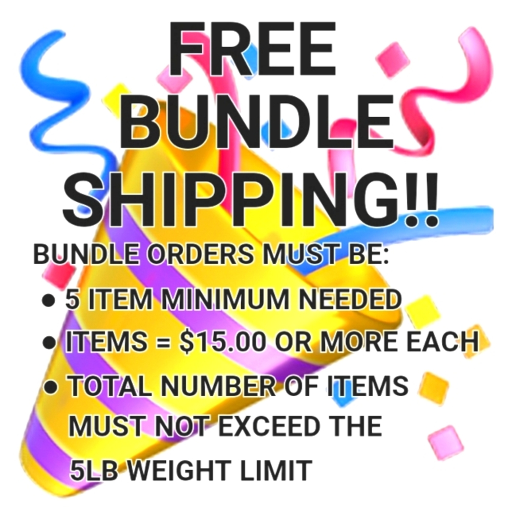 My FREE Bundle SHIPPING Discount Breakdown!!